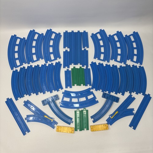 Tomy blue trackmaster track - tomy,