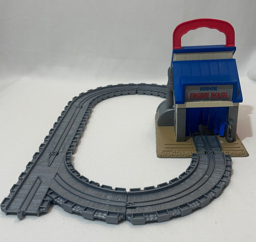 Engine wash and train track - wash,