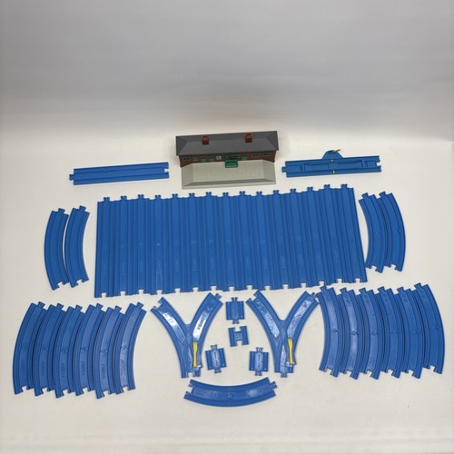 Tomy blue trackmaster track - tomy,