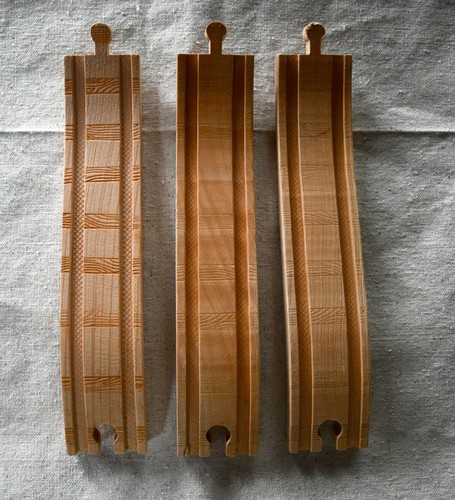 Wooden railway bridge - wooden,